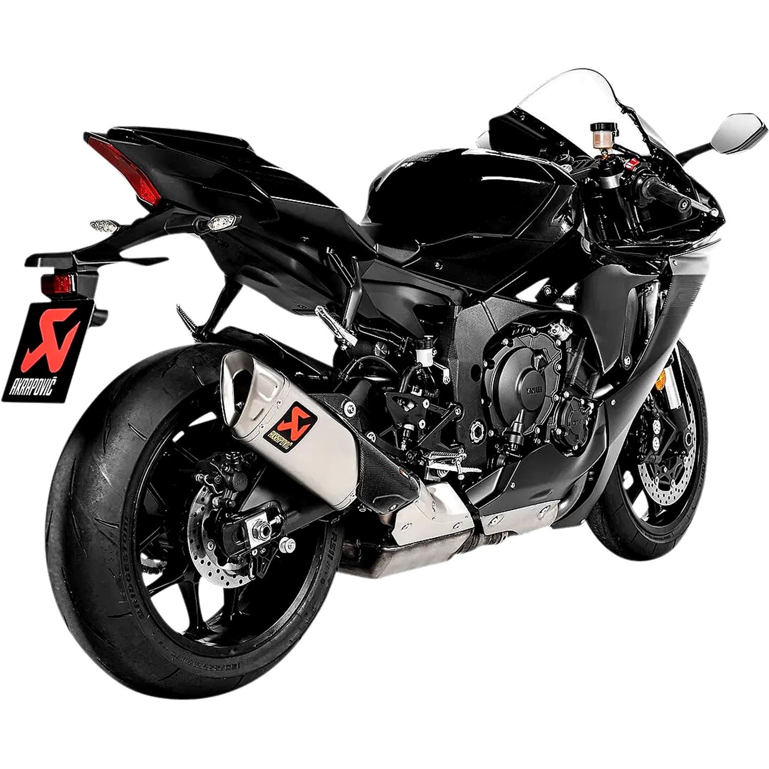 Akrapovic Titanium Line Slip On Silencer For Yamaha YZF-R1 1000 R1 GYTR 2023